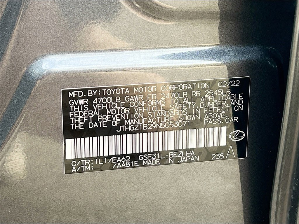 Used 2022 Lexus IS 350 F Sport w/ Accessory Package image 30