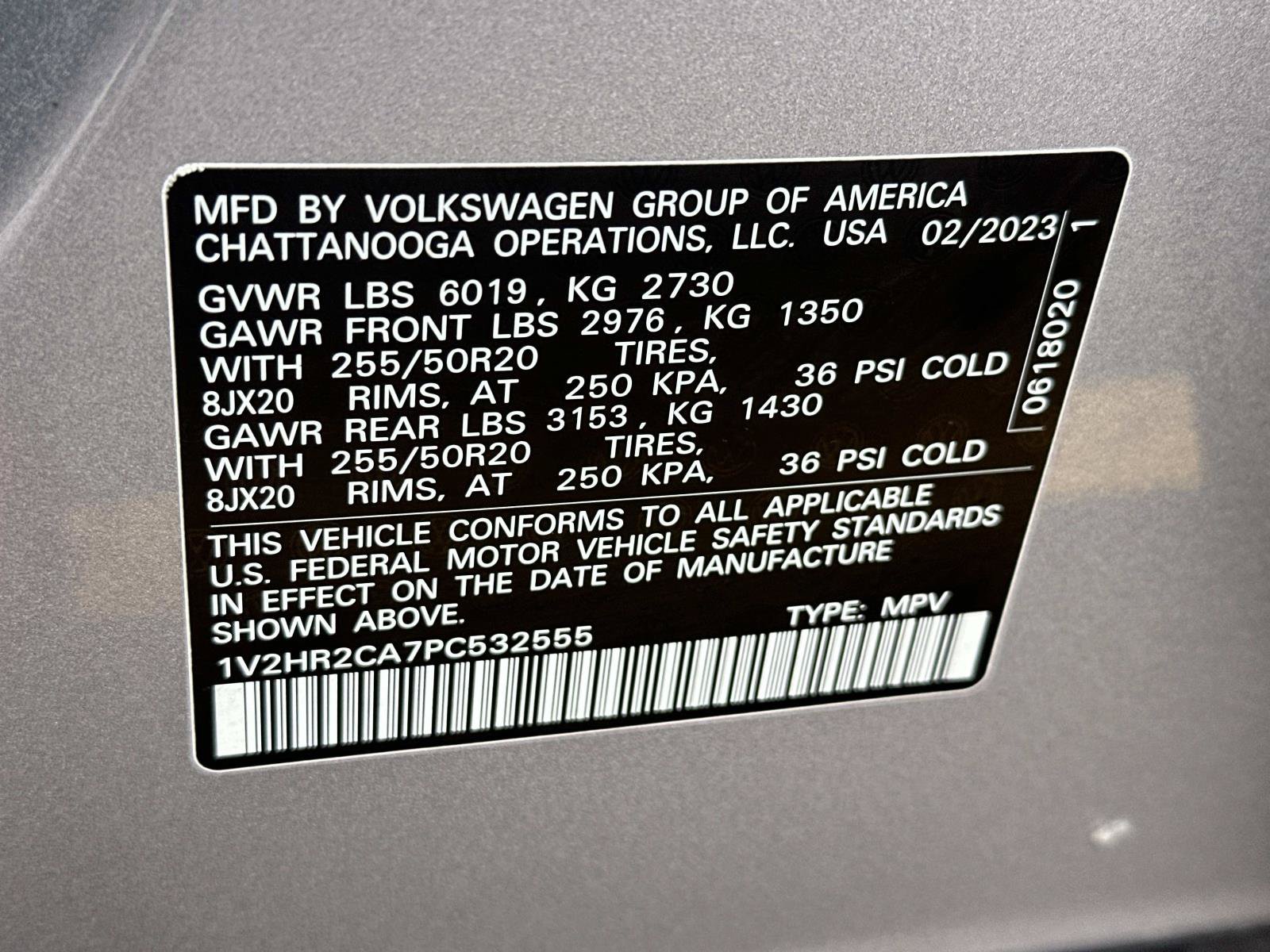 Used 2023 Volkswagen Atlas SE w/ Black Wheel Package AWD/4WD image 18