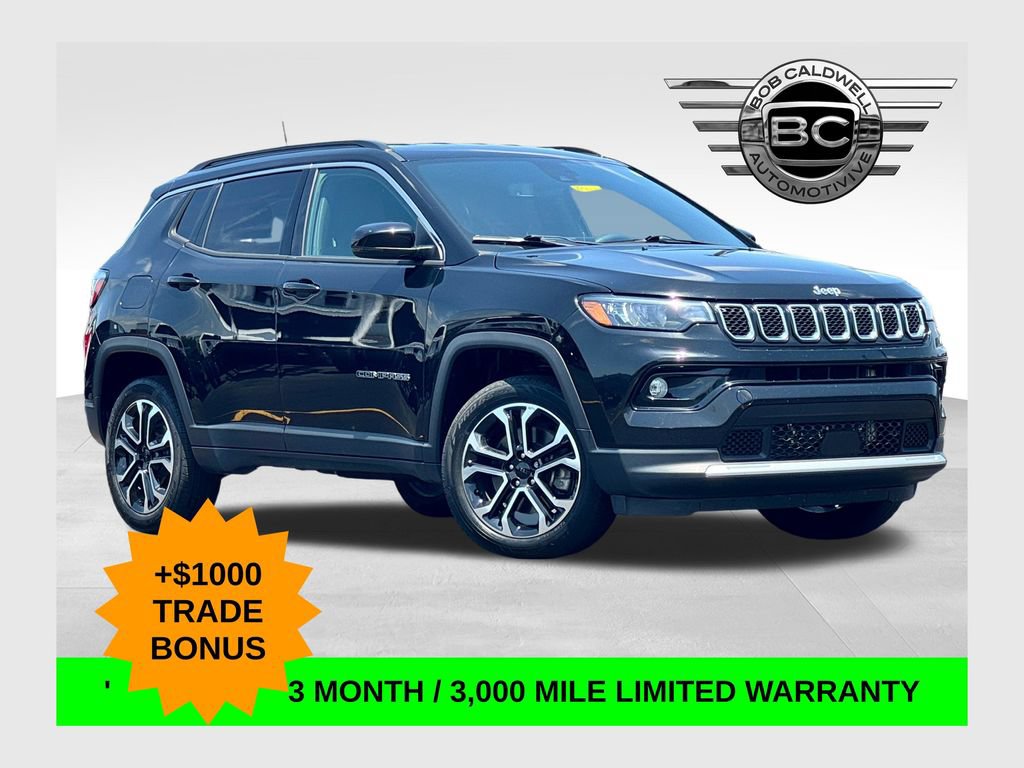 Used 2023 Jeep Compass Limited AWD/4WD image 1