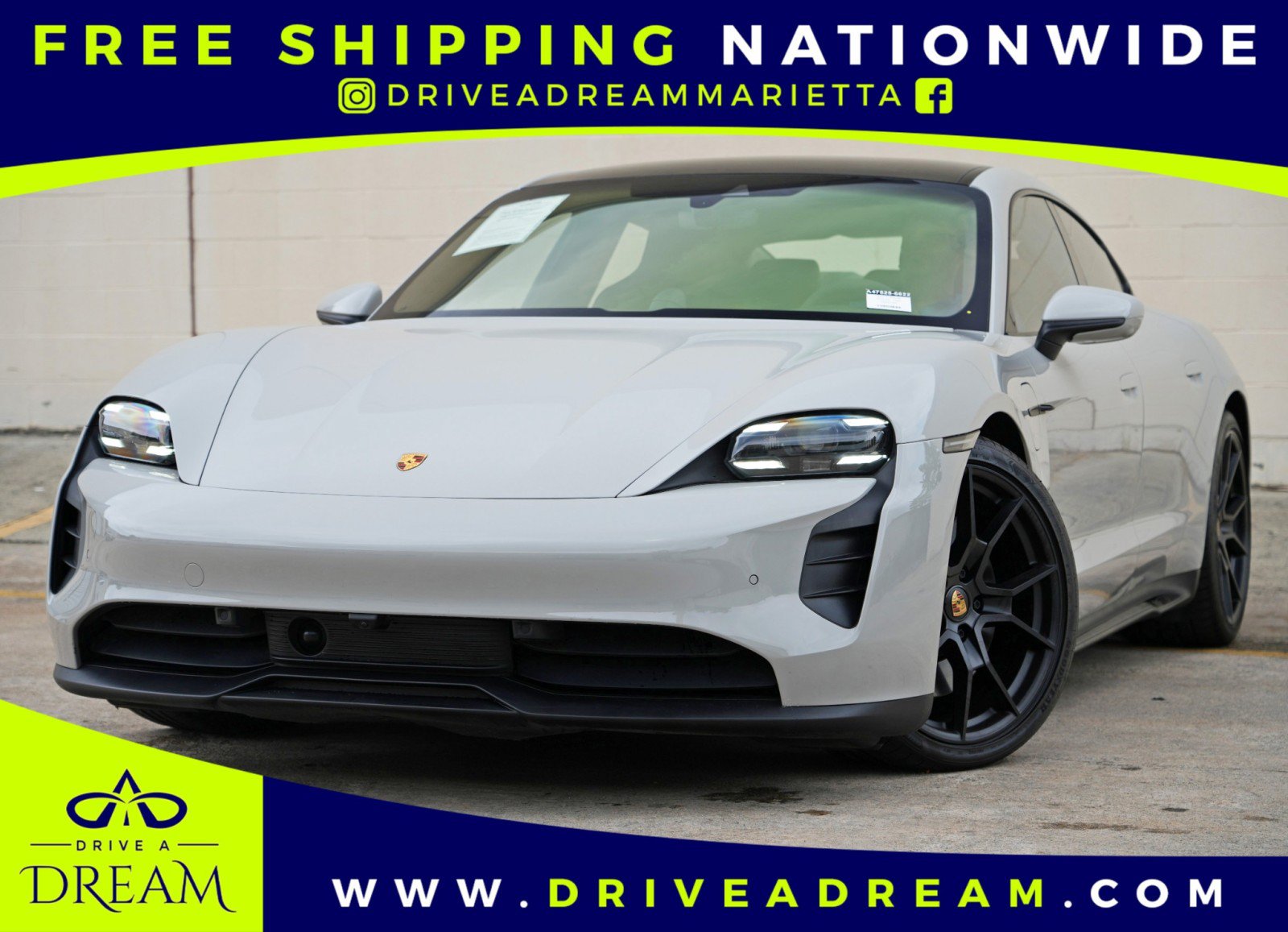 Used 2023 Porsche Taycan GTS AWD/4WD image 1