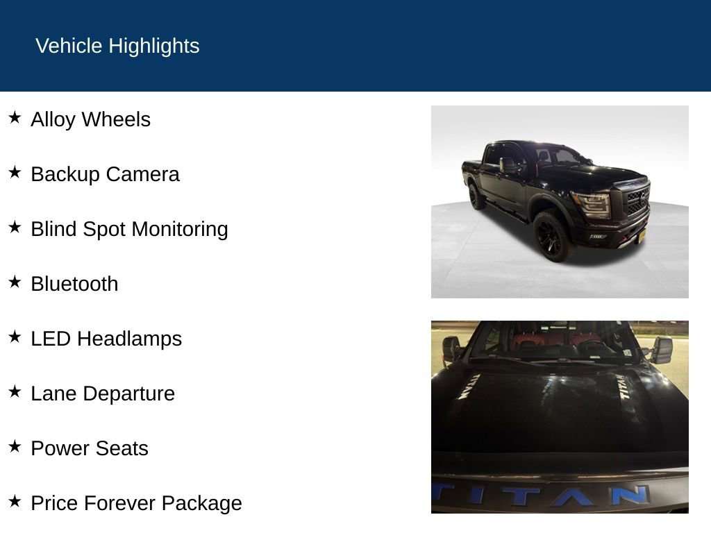 Used 2020 Nissan Titan PRO-4X w/ Pro-4x Utility Package image 2