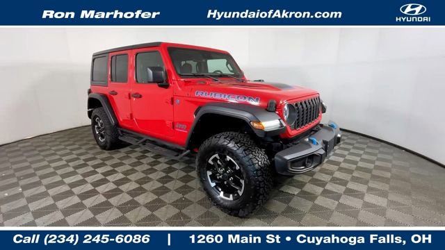 Used 2024 Jeep Wrangler Unlimited Rubicon 4xe w/ Technology Group