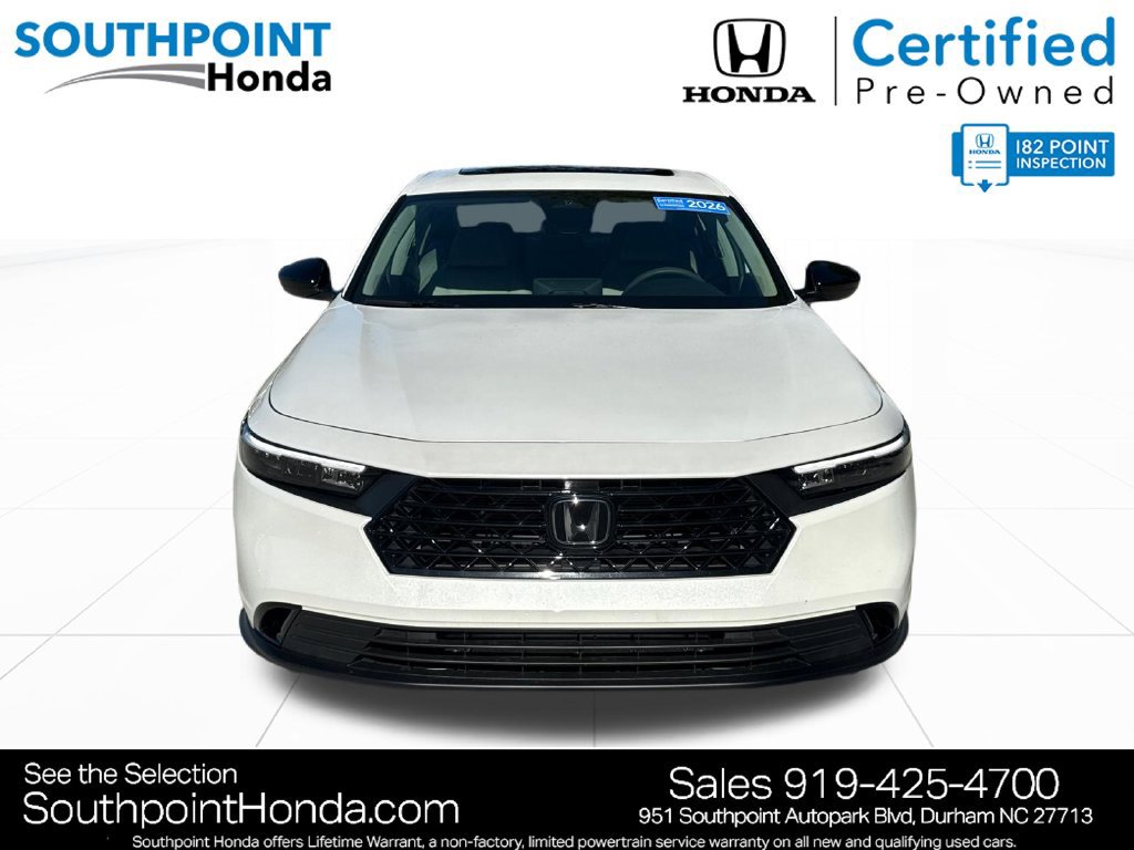 Certified 2026 Honda Accord SE image 2