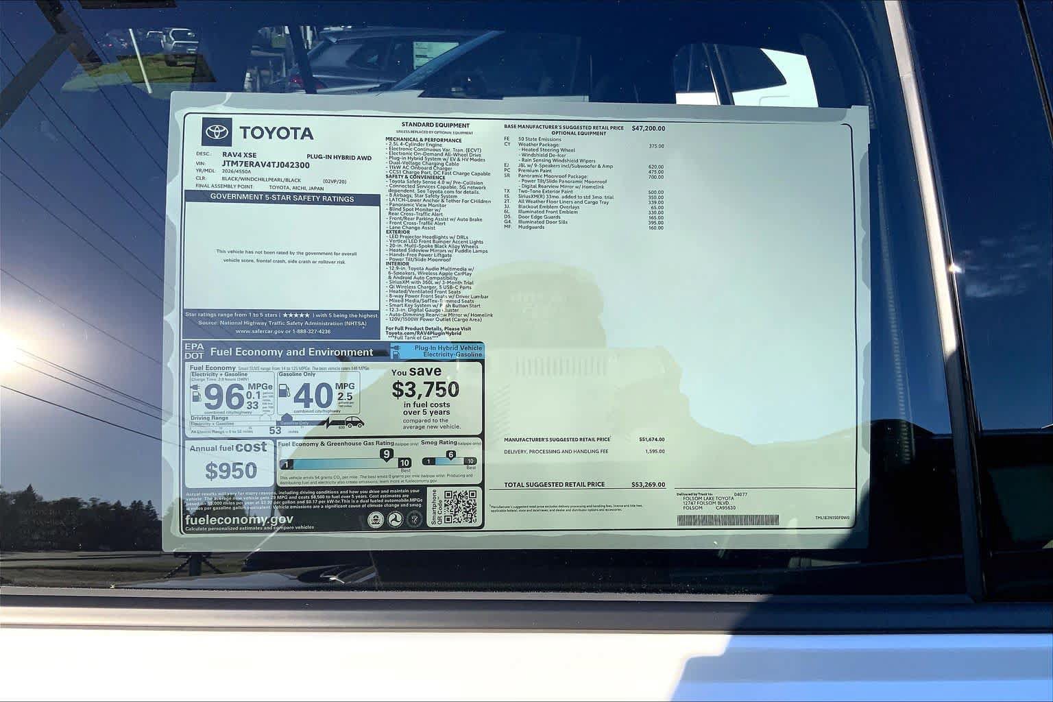 New 2026 Toyota RAV4 XSE AWD/4WD image 19