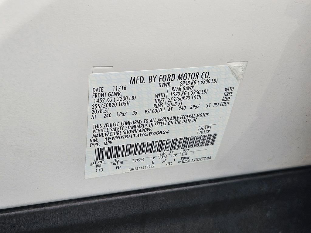 Used 2017 Ford Explorer Platinum image 35