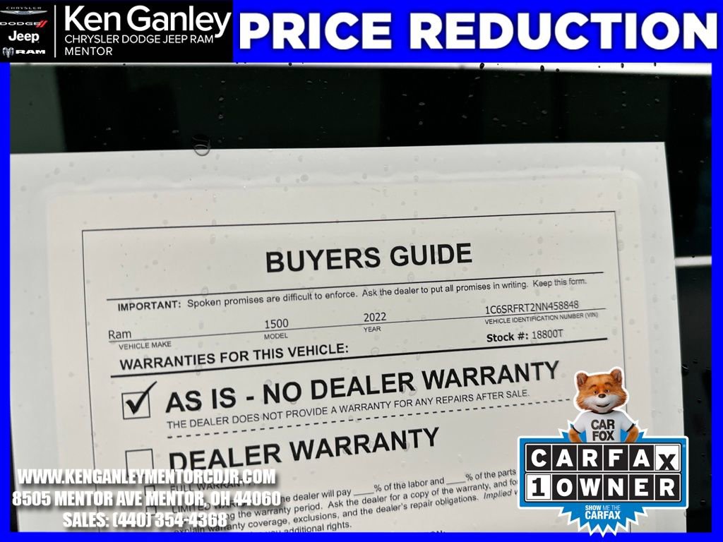 Used 2022 RAM 1500 Laramie w/ Sport Appearance Package image 27