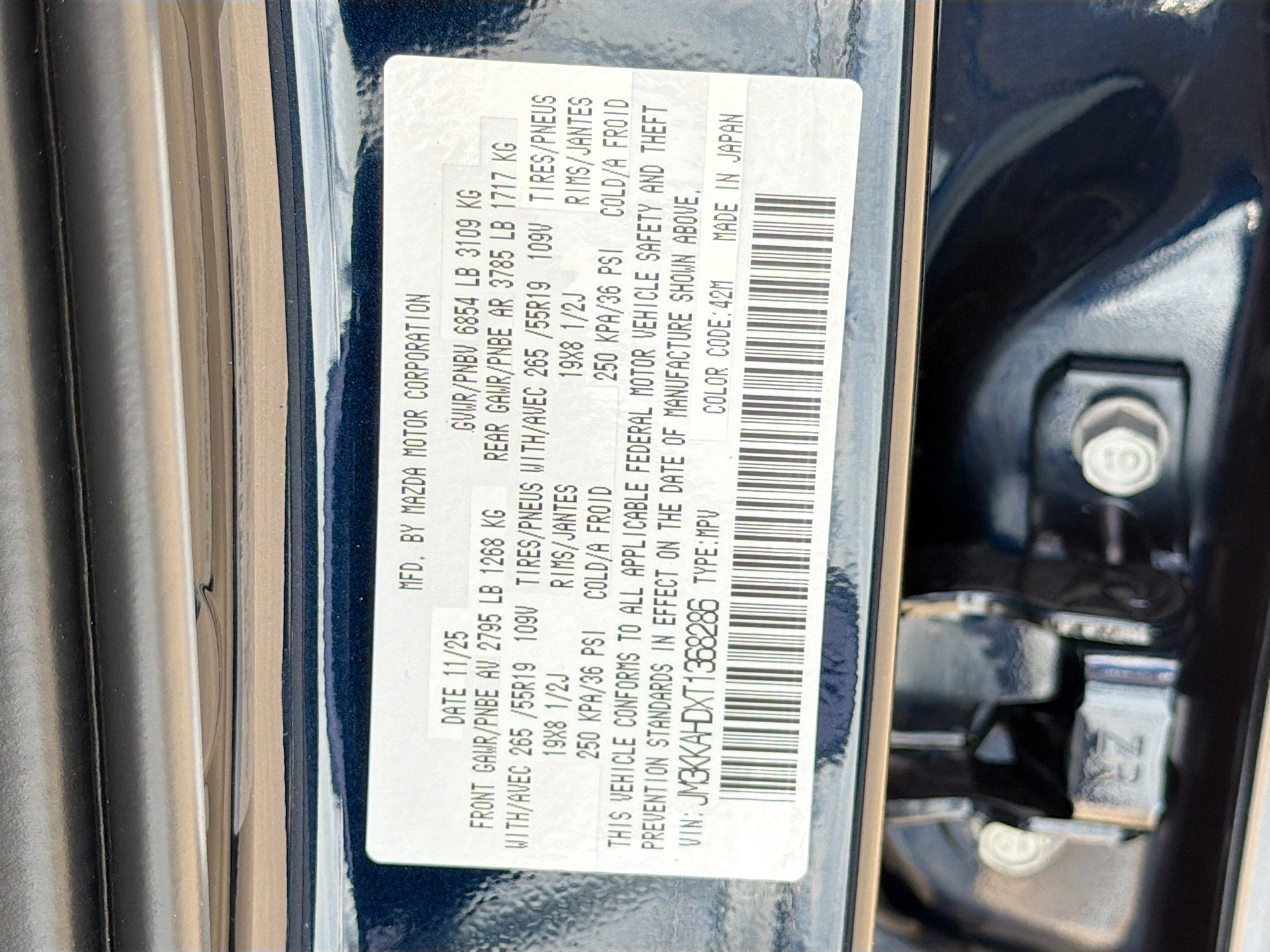 New 2026 MAZDA CX-90 3.3 Turbo w/ Select Package image 43