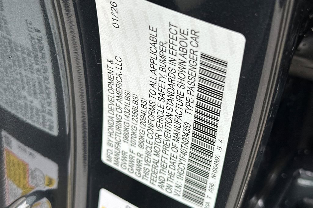 New 2026 Honda Accord SE image 33