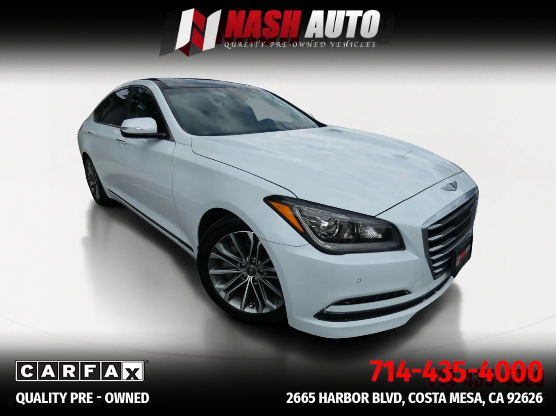 Used 2015 Hyundai Genesis 3.8 w/ Option Group 03 RWD image 9