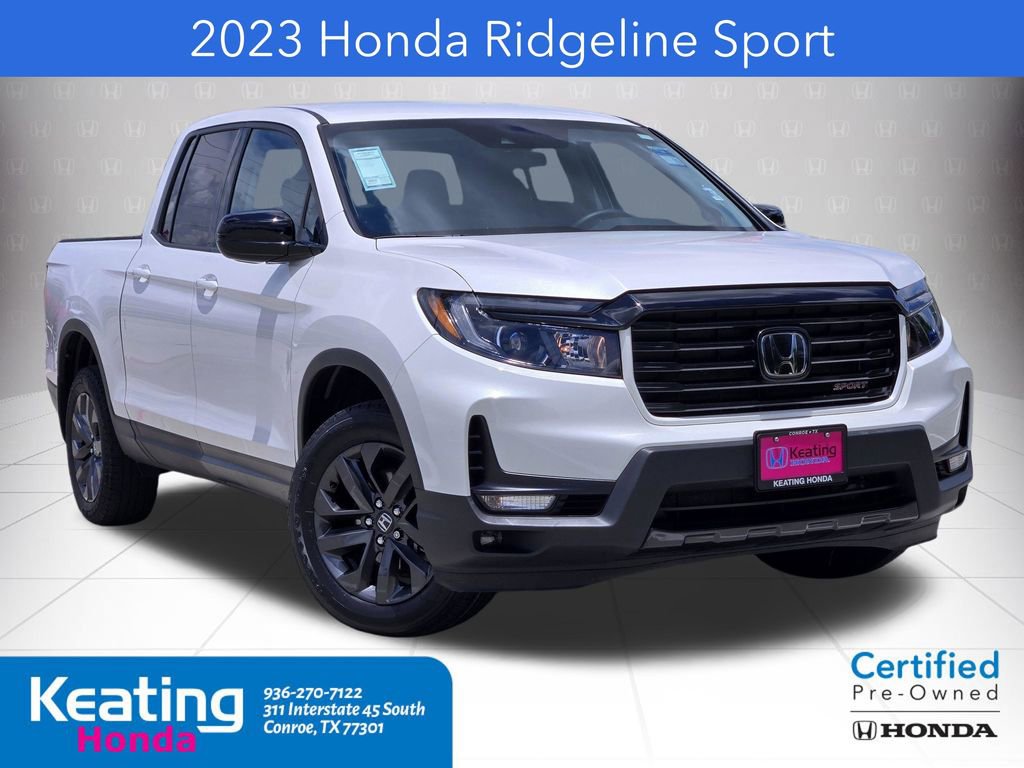 Certified 2023 Honda Ridgeline Sport video 1