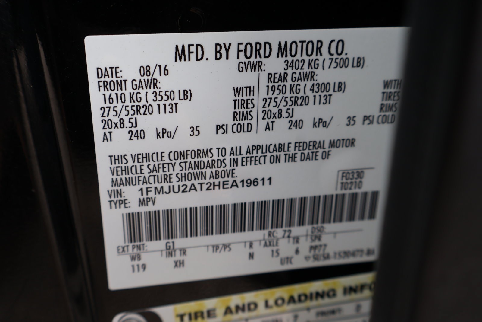 Used 2017 Ford Expedition Limited AWD/4WD image 31