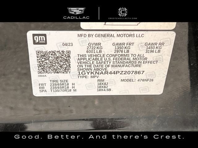 Certified 2023 Cadillac XT5 Luxury FWD image 33