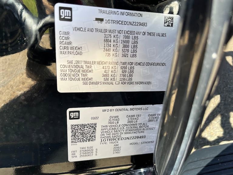 Used 2022 GMC Sierra 1500 Elevation w/ X31 Off-Road Package image 7