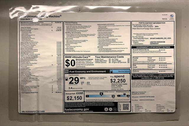 New 2026 BMW X3 xDrive30 image 12