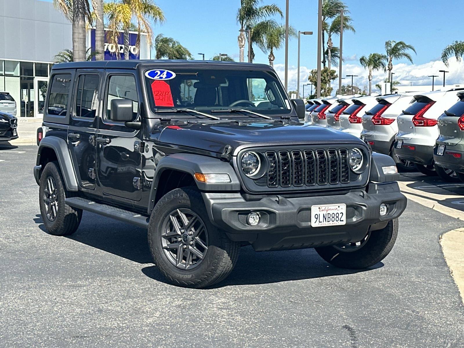 Used 2024 Jeep Wrangler Unlimited Sport image 1