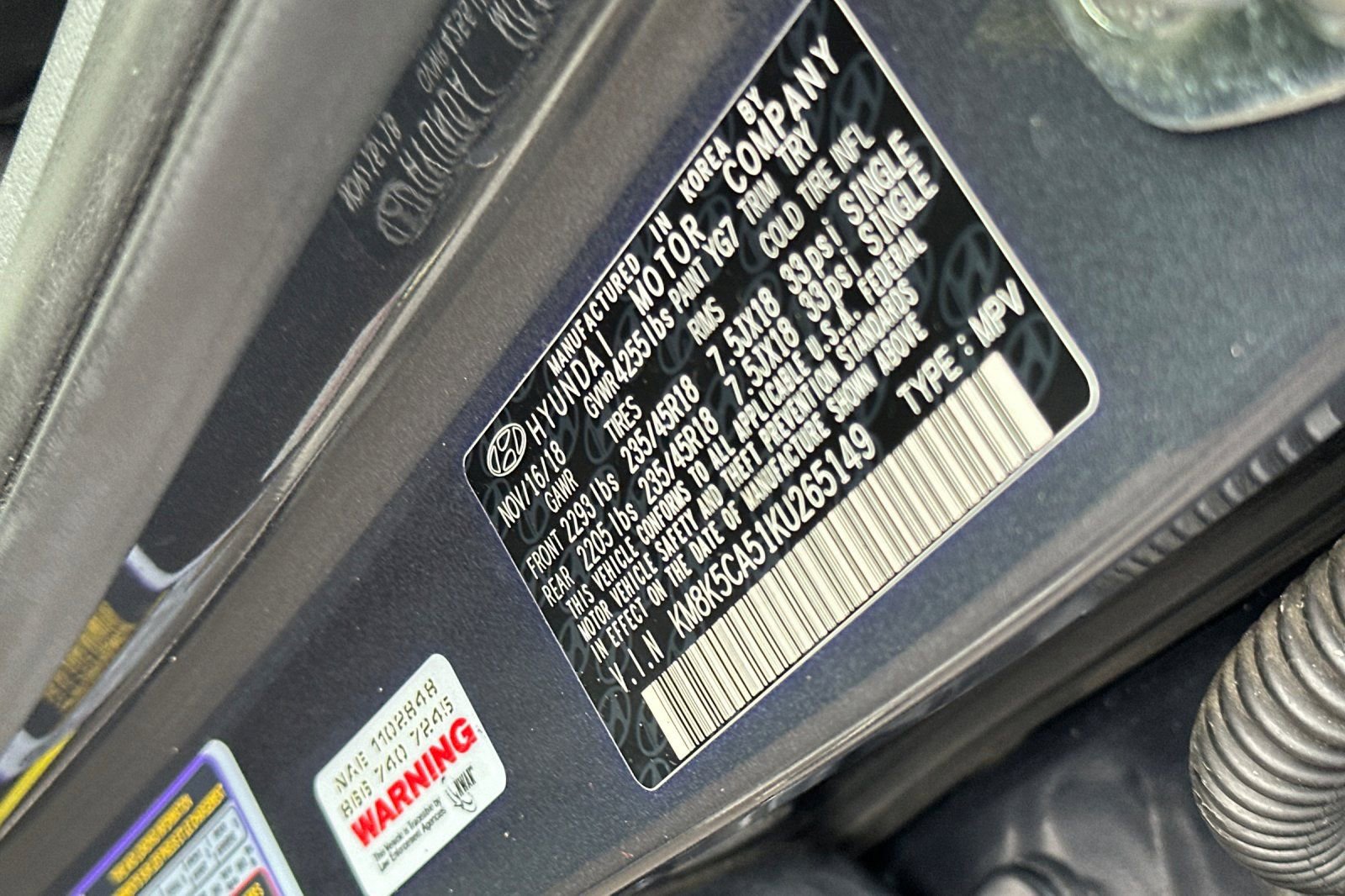 Used 2019 Hyundai Kona Ultimate image 28