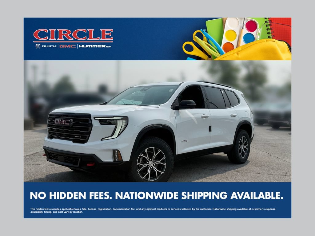 New 2026 GMC Acadia AT4 w/ Luxury Package AWD/4WD image 1