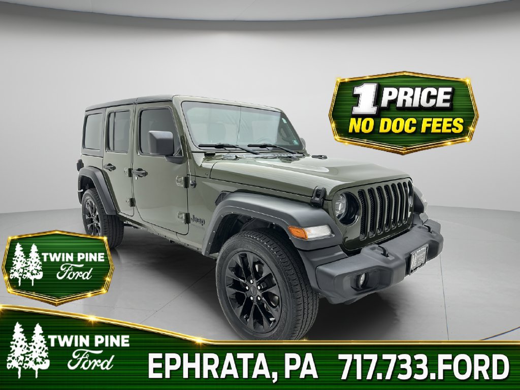 Used 2021 Jeep Wrangler 4WD Unlimited Altitude