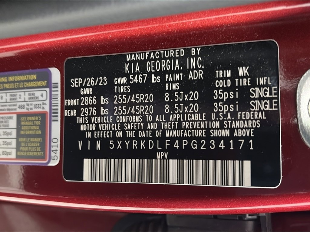 Used 2023 Kia Sorento SX image 9