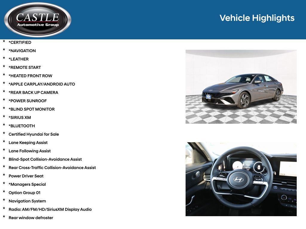 Used 2025 Hyundai Elantra Limited FWD image 3