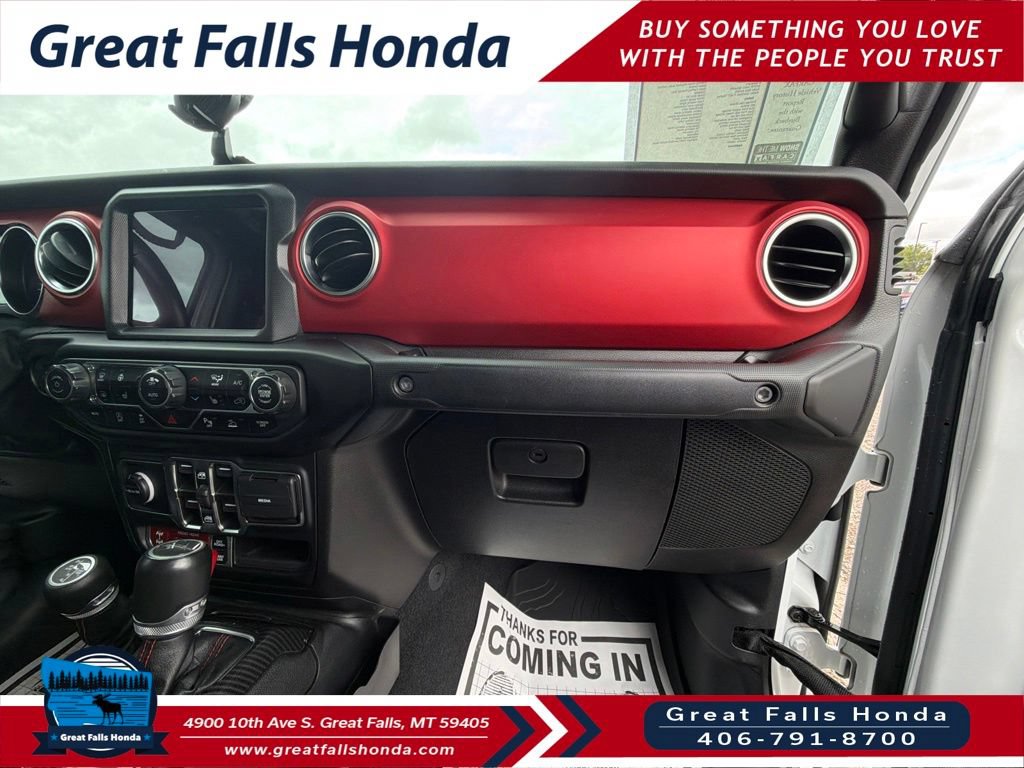 Used 2021 Jeep Gladiator Rubicon w/ Uconnect 4C Nav & Sound Group AWD/4WD image 31