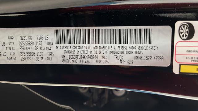 Used 2019 RAM 1500 Laramie w/ Sport Appearance Package AWD/4WD image 27