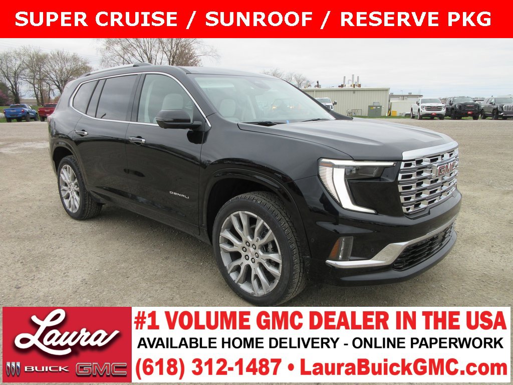New 2025 GMC Acadia Denali w/ Super Cruise Package