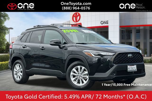 Certified 2022 Toyota Corolla Cross LE w/ Moonroof Package