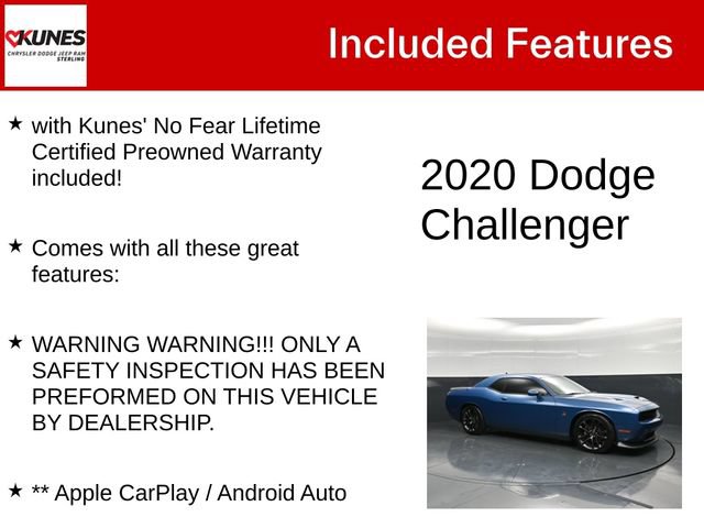 Certified 2020 Dodge Challenger R/T Scat Pack RWD image 4