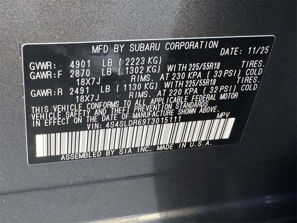 New 2026 Subaru Forester Limited image 25