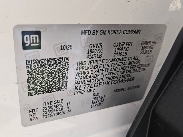 New 2026 Chevrolet Trax RS w/ Sunroof Package image 15