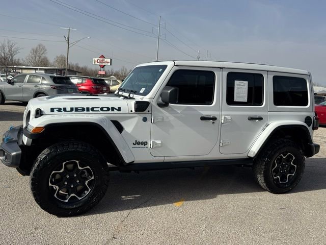 Used 2023 Jeep Wrangler Unlimited Rubicon 4xe w/ Cold Weather Group image 3