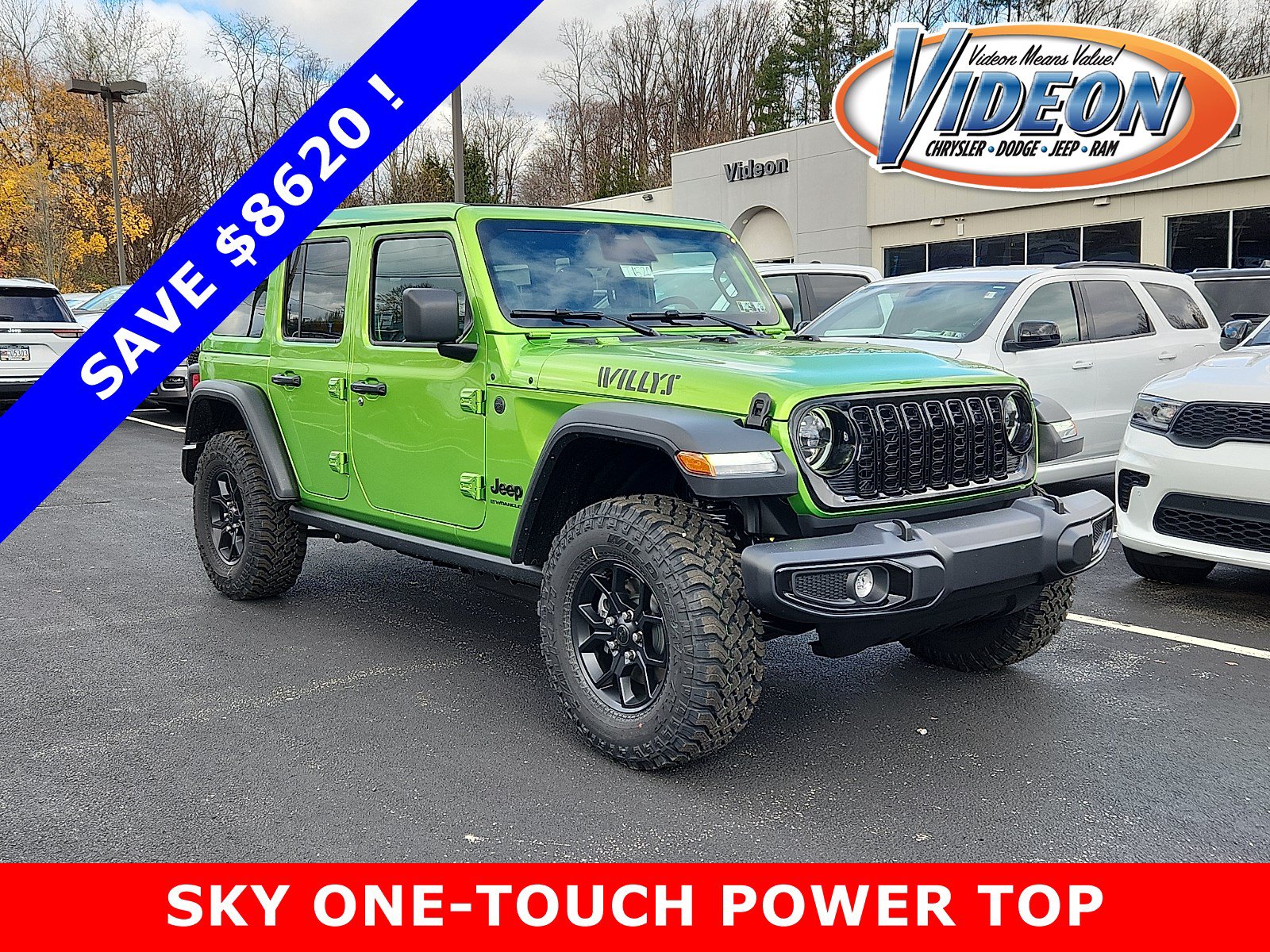 New 2026 Jeep Wrangler Unlimited Sport
