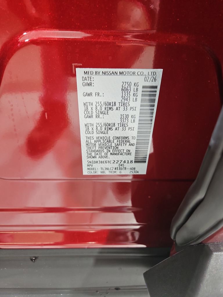 New 2026 Nissan Pathfinder SV image 26