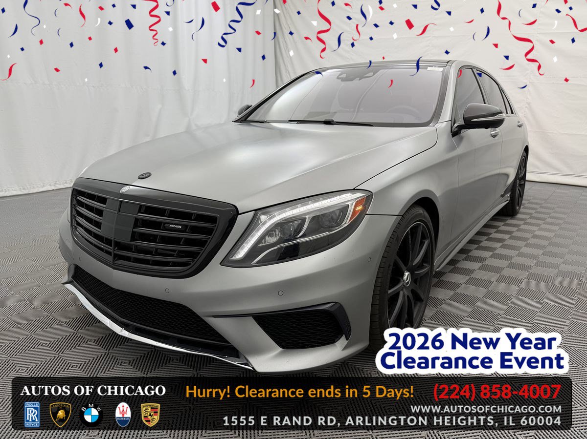Used 2016 Mercedes-Benz S 63 AMG 4MATIC Sedan image 1