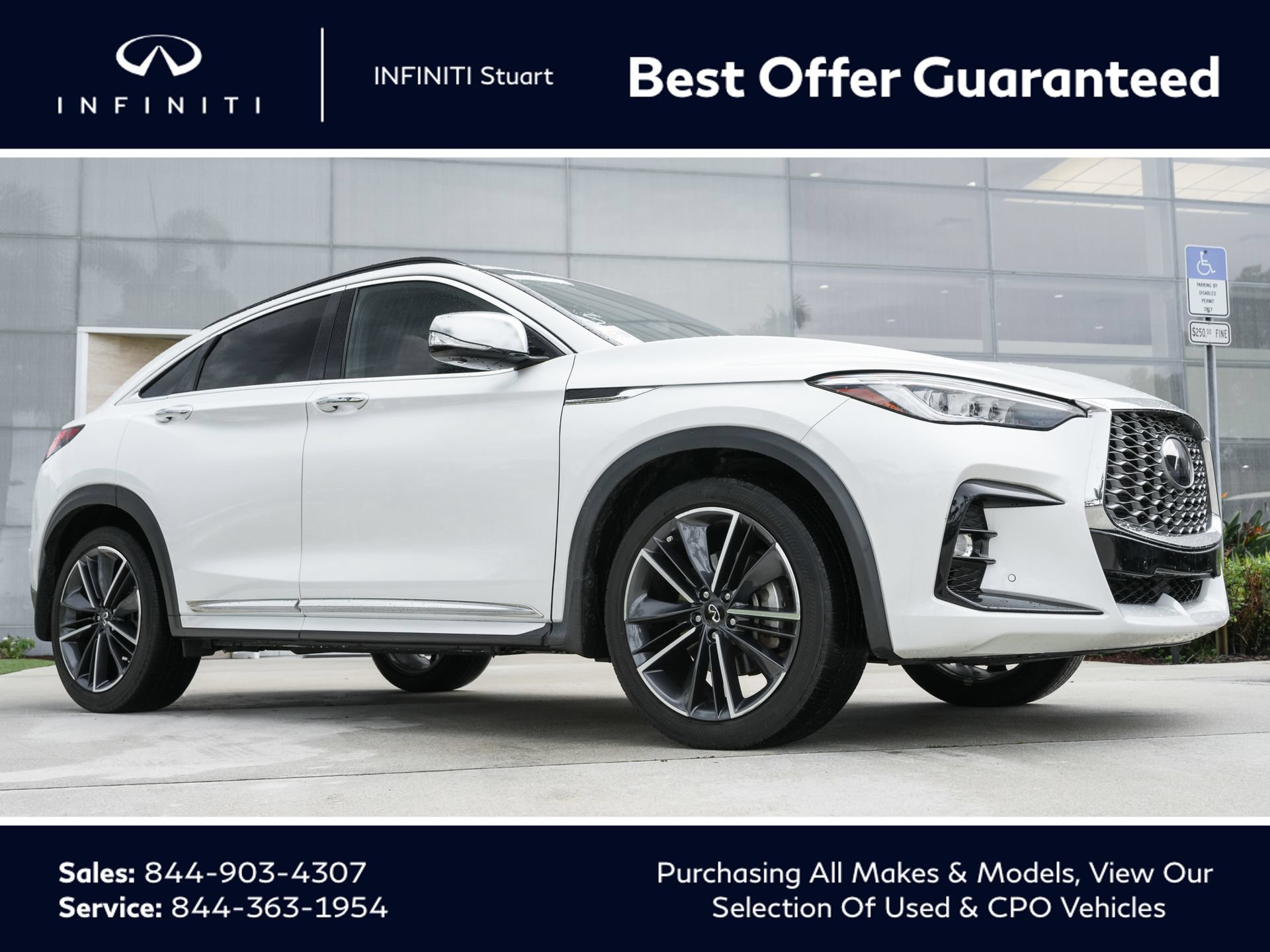 Used 2023 INFINITI QX55 Sensory w/ Lighting Package