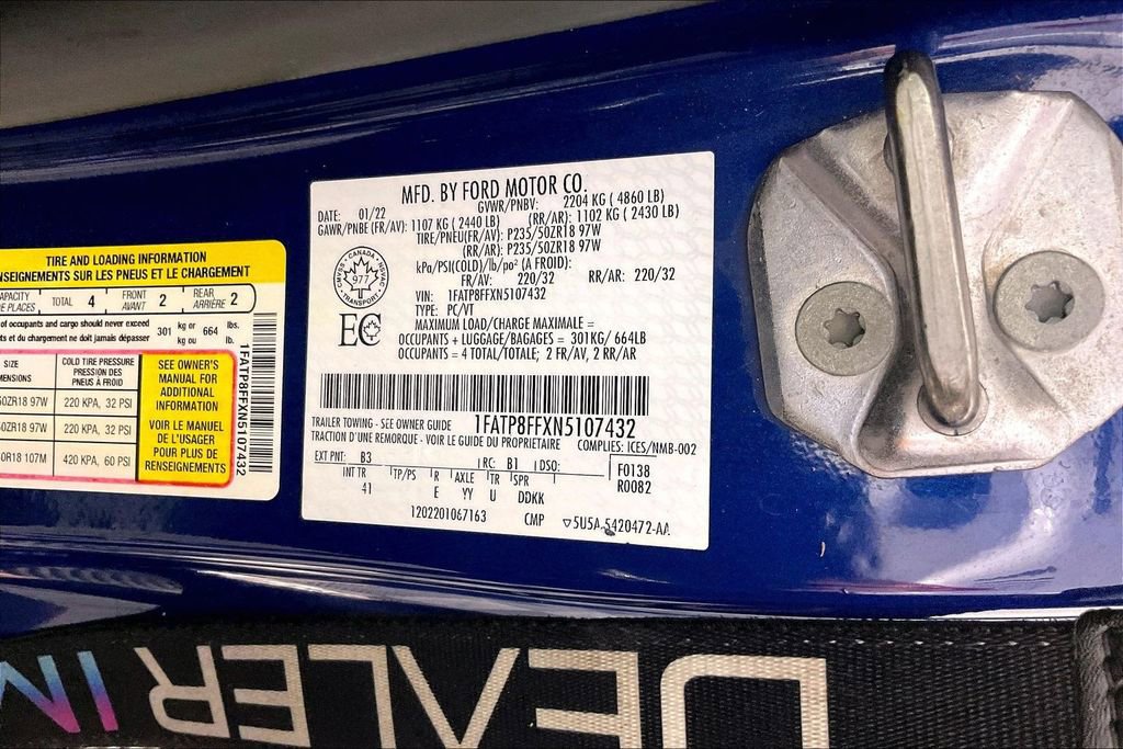 Used 2022 Ford Mustang GT Premium image 42