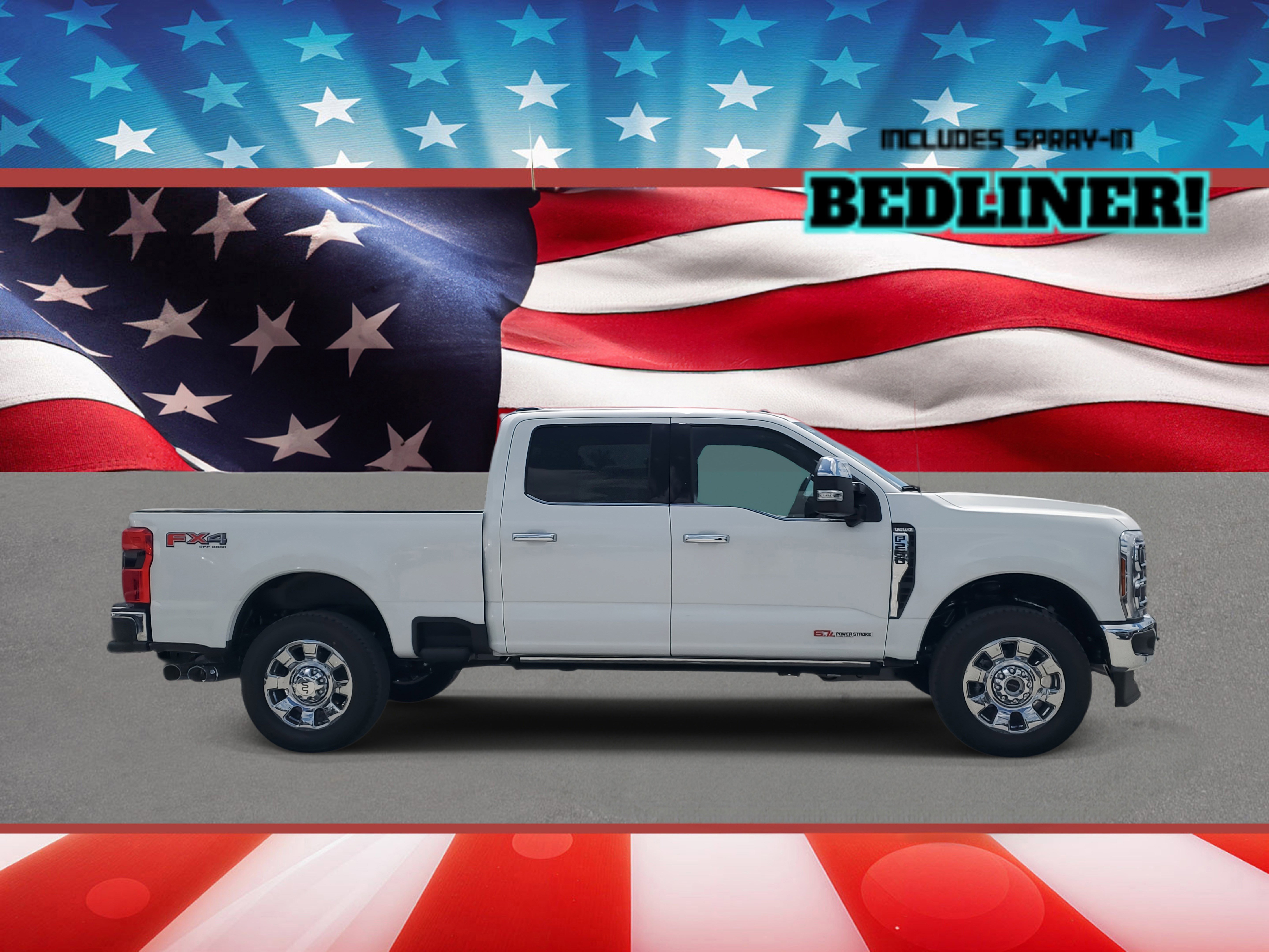 New 2025 Ford F250 King Ranch w/ Chrome Package