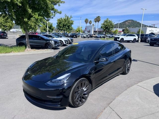 Used 2021 Tesla Model 3 Performance AWD/4WD image 3