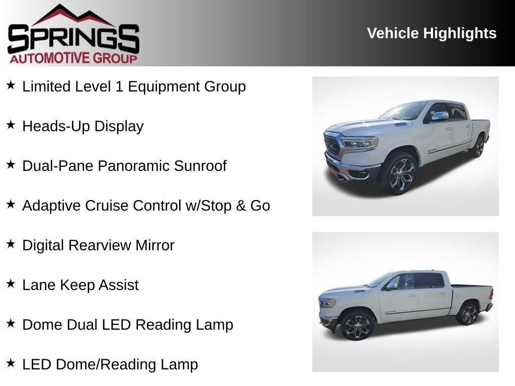 Used 2023 RAM 1500 Limited AWD/4WD image 2