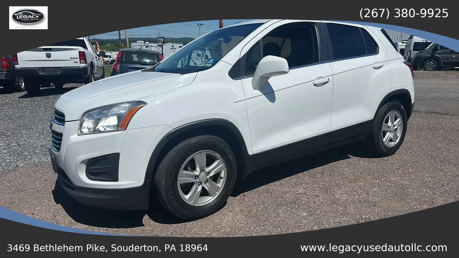 Used 2016 Chevrolet Trax LT w/ LT Convenience Package FWD image 3