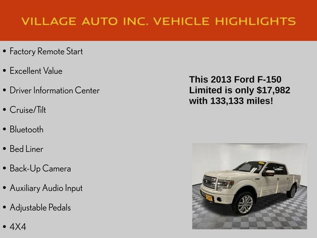 Used 2013 Ford F150 Limited image 21