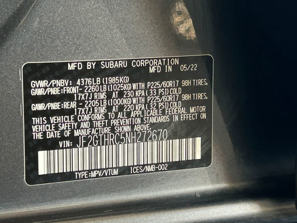 Used 2022 Subaru Crosstrek 2.5i Sport AWD/4WD image 21