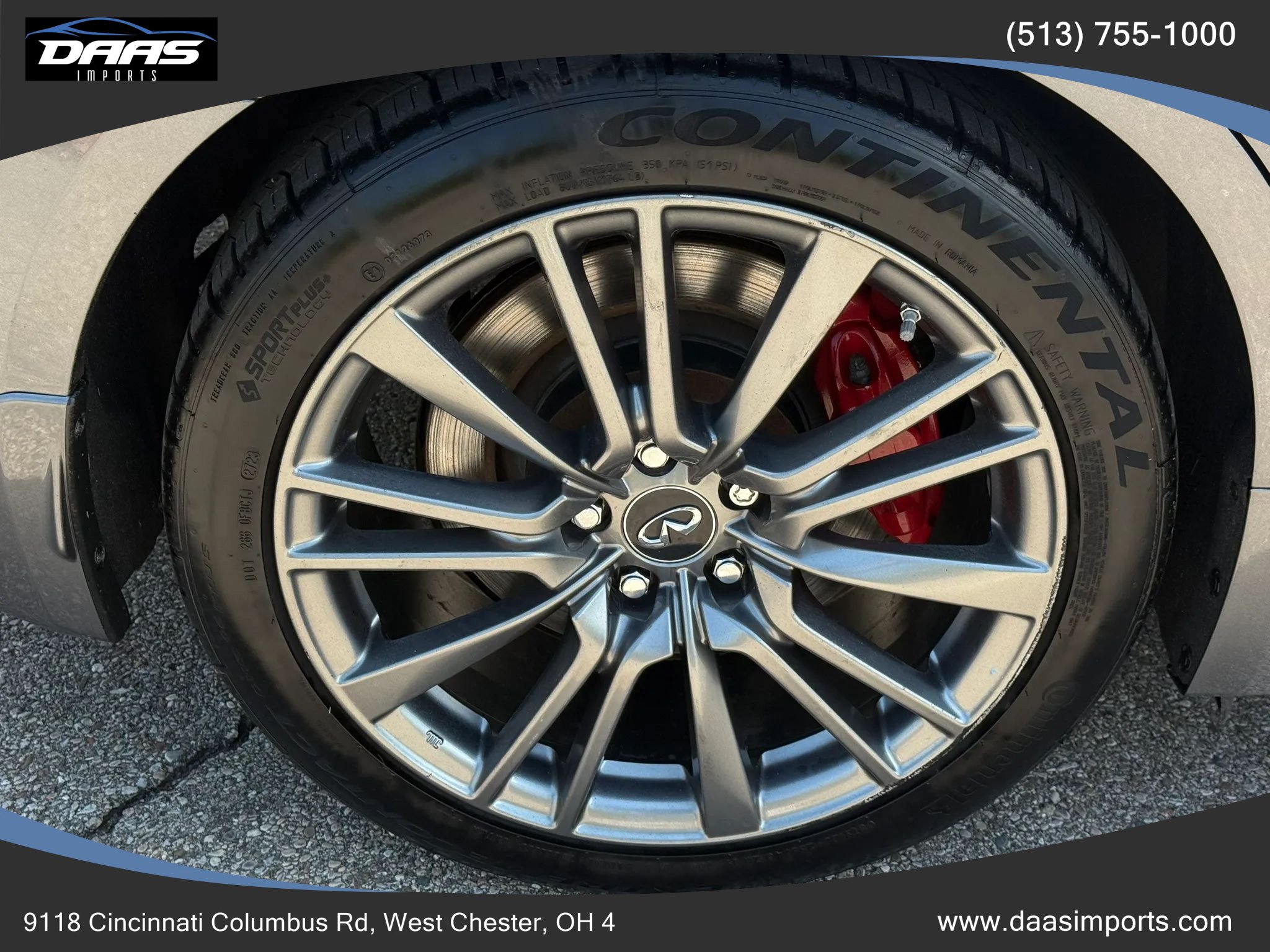 Used 2019 INFINITI Q50 Red Sport 400 w/ Proactive Package AWD/4WD image 68