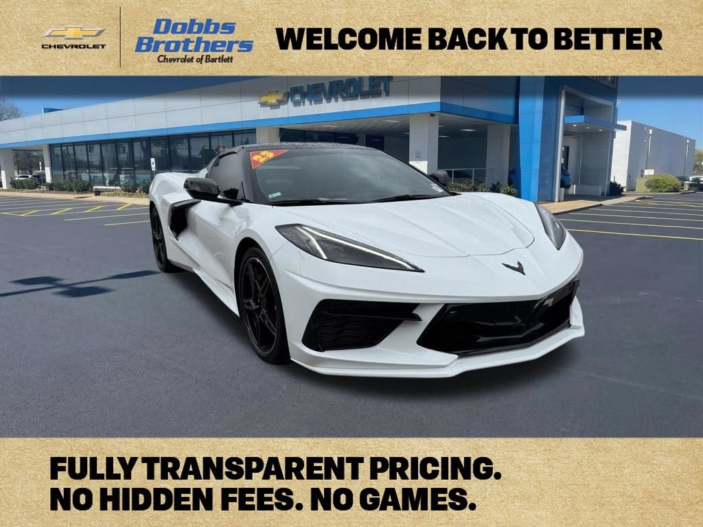 Used 2023 Chevrolet Corvette Stingray Preferred Conv w/ Z51 Performance Package RWD image 1