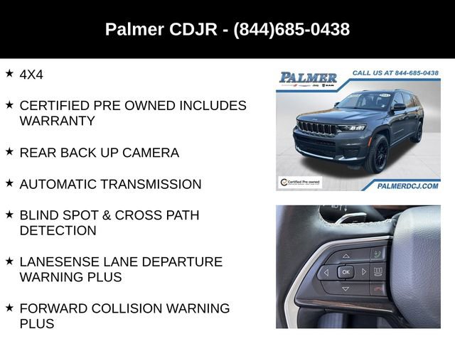 Certified 2021 Jeep Grand Cherokee L Laredo w/ Luxury Tech Group I image 6