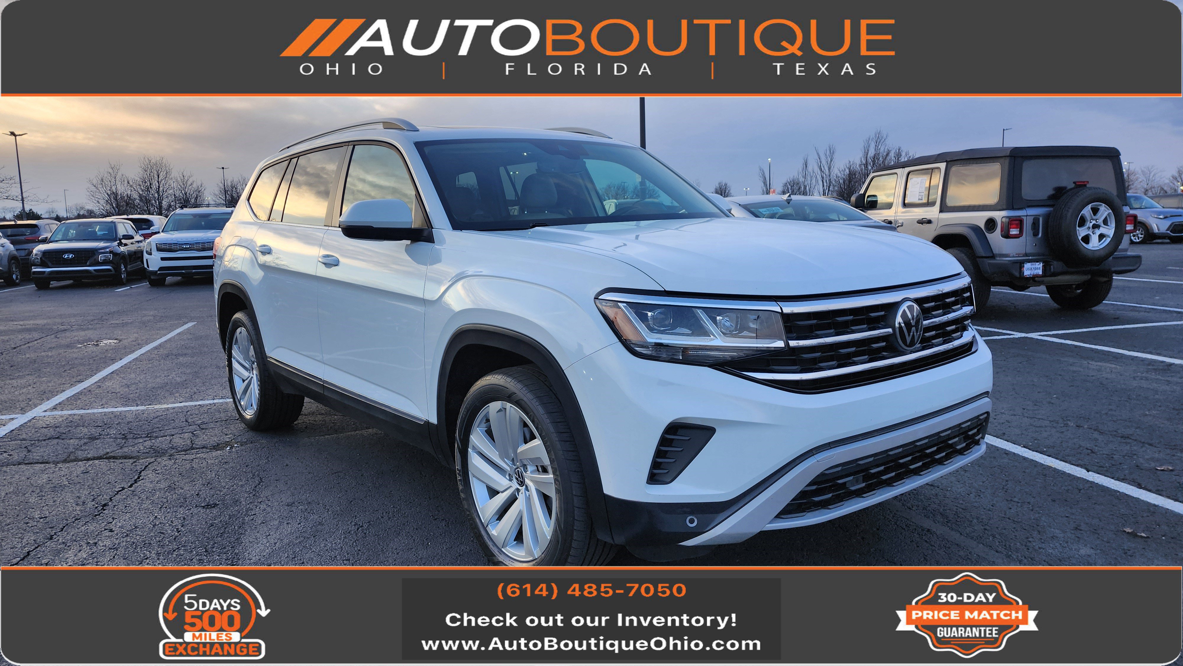 Used 2021 Volkswagen Atlas SEL