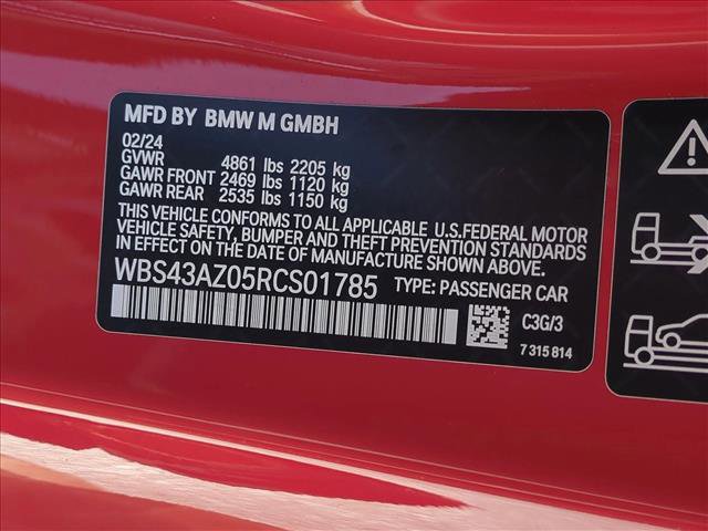 Certified 2024 BMW M4 xDrive Competition w/ M Driver's Package image 20