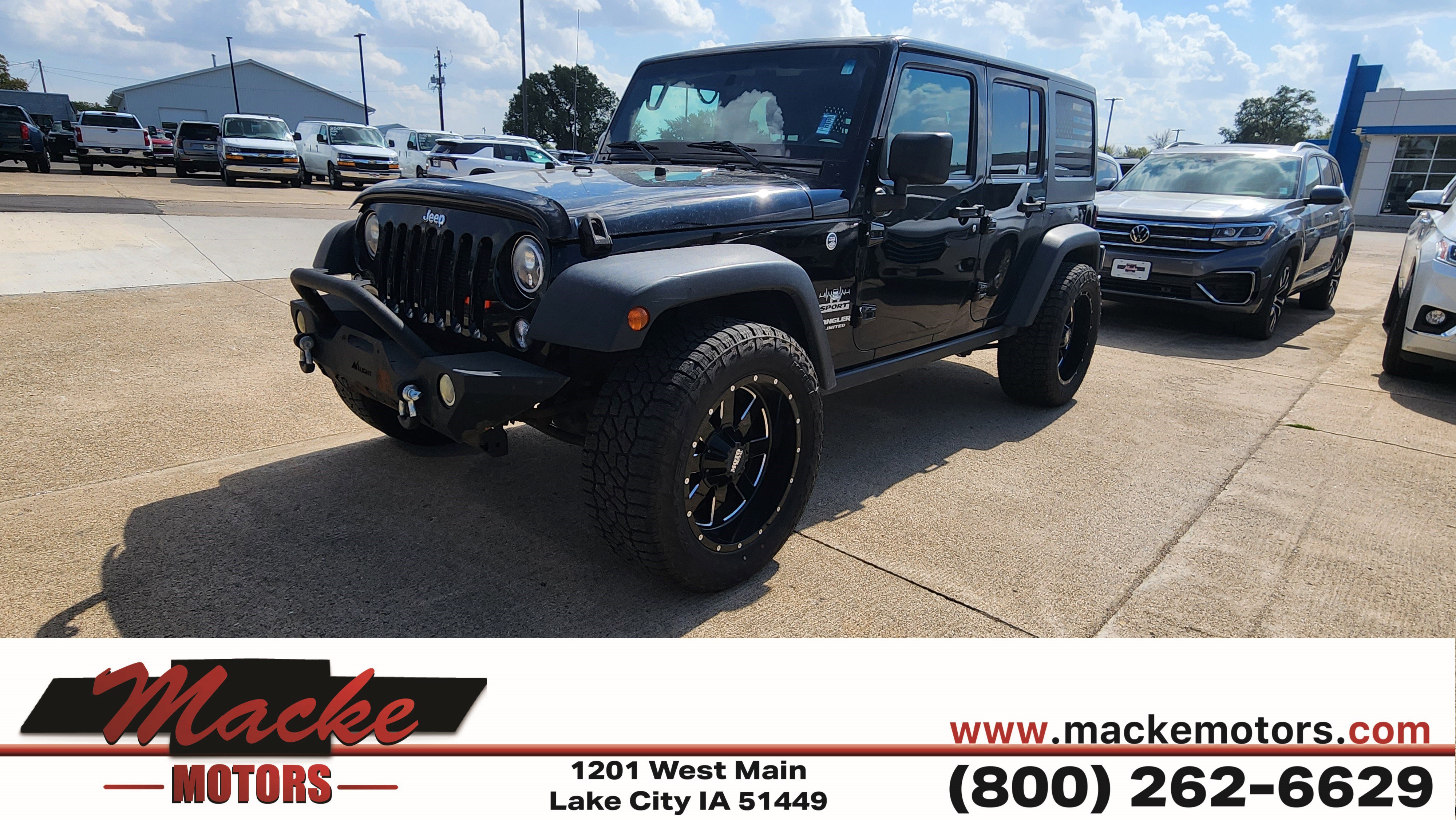 Used 2016 Jeep Wrangler Unlimited Sport