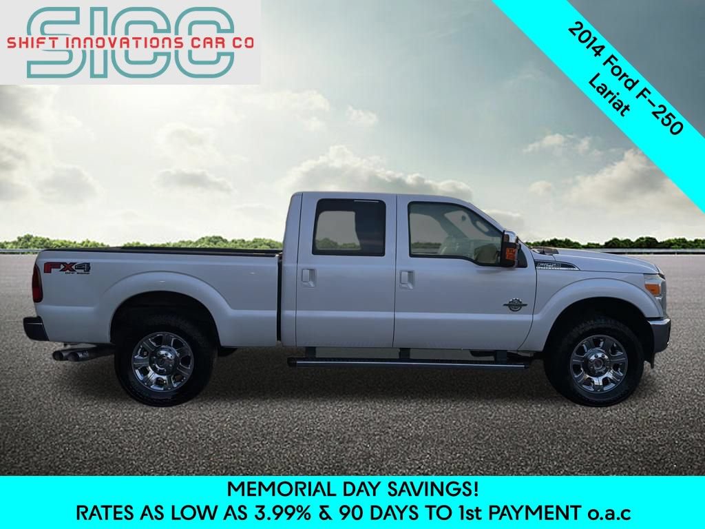 Used 2014 Ford F250 Lariat w/ Chrome Package AWD/4WD image 8